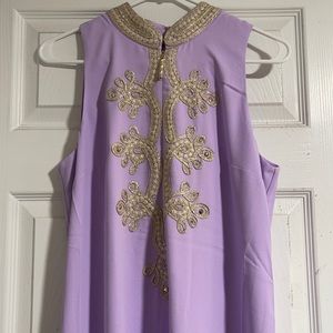 Lily Pulitzer Dress in Purple Iris. Size 6.